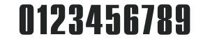 Compact Bold numbers preview