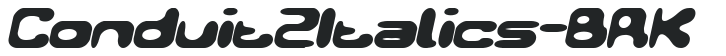 Conduit 2 Italics -BRK- preview