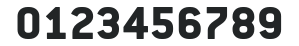 Conduit ITC ExtraBold numbers preview