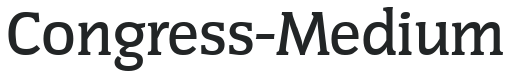 Congress-Medium preview