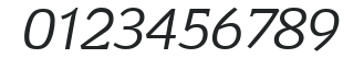 Congress-Serial-RegularItalic numbers preview