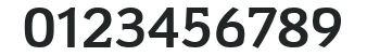 Congress SF Bold numbers preview