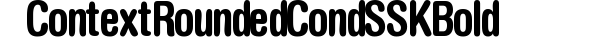 ContextRoundedCondSSK Bold preview