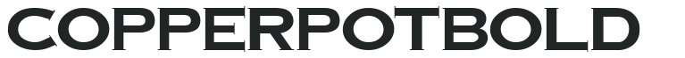 CopperPot Bold preview