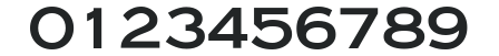 Copperplate Classic Sans Swash PDF numbers preview