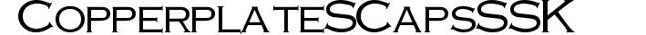 CopperplateSCapsSSK preview