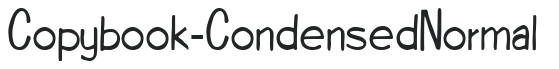Copybook-Condensed Normal preview