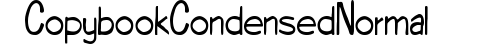 CopybookCondensed  Normal preview