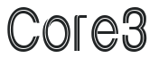 Core 3 letters preview