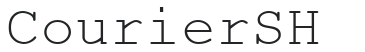 CourierSH letters preview