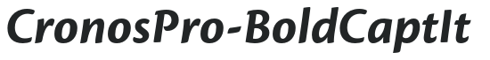 CronosPro-BoldCaptIt preview