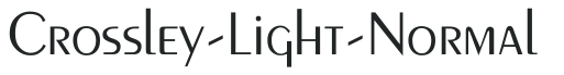 Crossley-Light-Normal preview