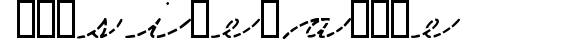 Cursive Sample preview