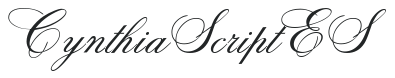 Cynthia Script ES preview