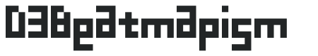 D3 Beatmapism letters preview