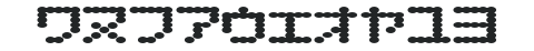 D3 Electronism Katakana numbers preview