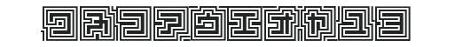 D3 Labyrinthism katakana numbers preview
