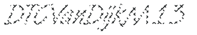 DTCVanDijkM13 letters preview