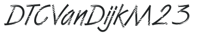 DTCVanDijkM23 letters preview