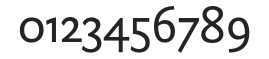 DTLDocumentaSansST numbers preview