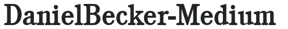 DanielBecker-Medium letters preview