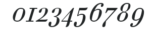 Danubia Script numbers preview