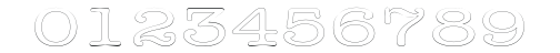 DatelineOutlineExtended numbers preview
