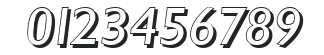 DavidBeckerShadow-Italic numbers preview