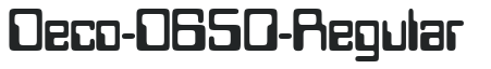Deco-D650-Regular preview