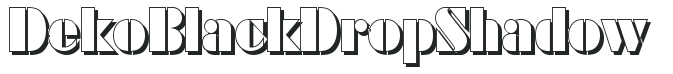 DekoBlackDropShadow preview