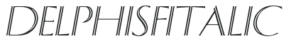 Delphi SF Italic preview