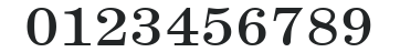 Devine Wide Bold numbers preview