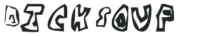 DickSoup letters preview