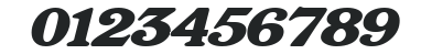 Dictionary-Extended Italic numbers preview