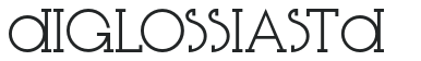 DiglossiaStd letters preview