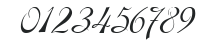 Dobkin-Script Regular numbers preview