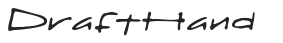 DraftHand letters preview
