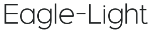 Eagle-Light letters preview