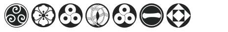 EdoFont letters preview