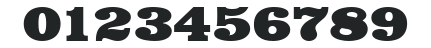 Egyptienne_Becker_Bold_Extd numbers preview