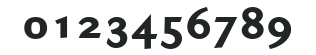 Ela Sans Black PDF numbers preview
