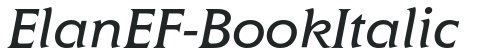 ElanEF-BookItalic preview