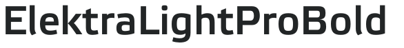 Elektra Light Pro Bold preview