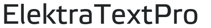 Elektra Text Pro preview