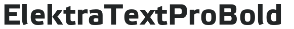 Elektra Text Pro Bold preview