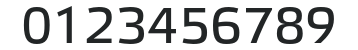 Elektra Text Pro numbers preview