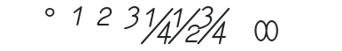 ElementaSC-Expert-Italic numbers preview