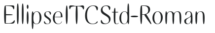 EllipseITCStd-Roman preview