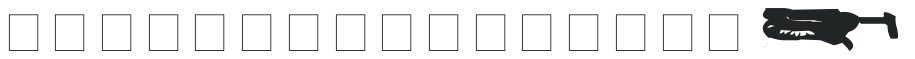 Empty Unicode Font preview