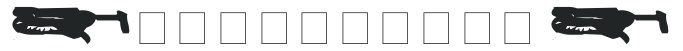 Empty Unicode Font numbers preview
